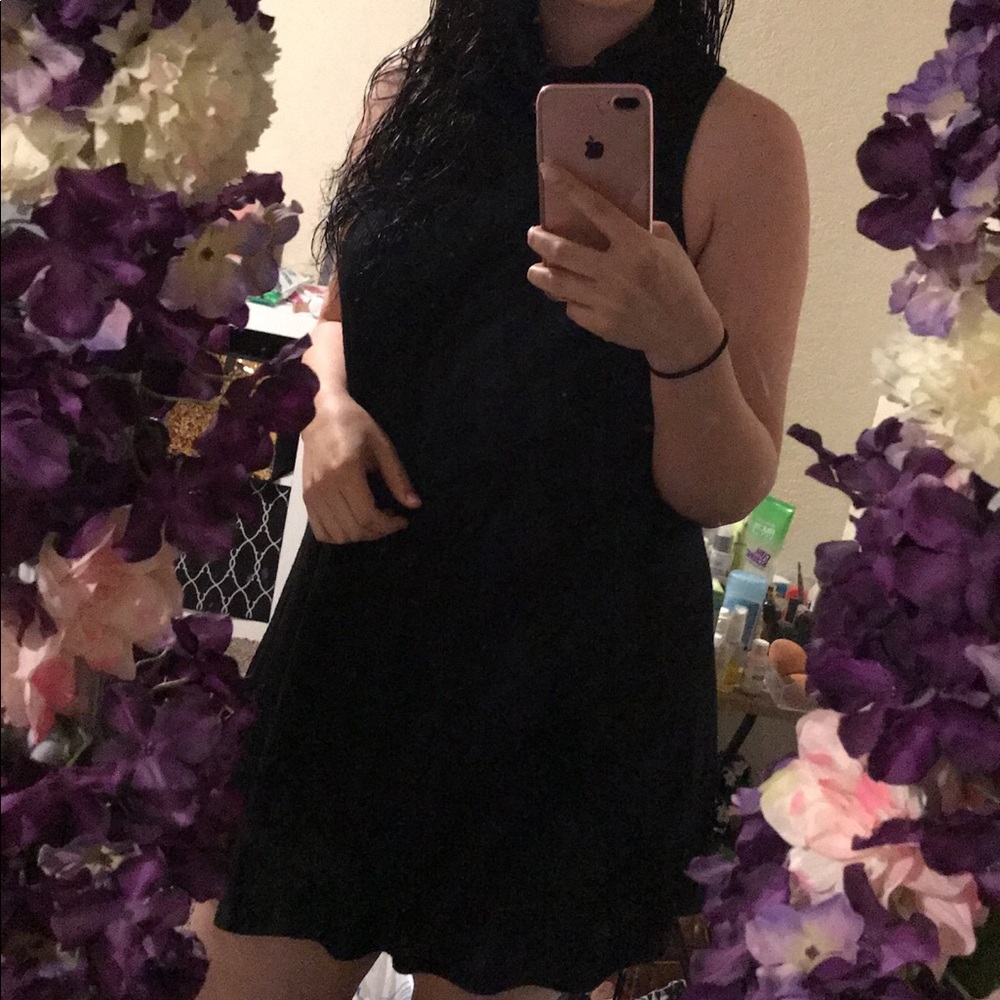 Sleeveless sweater dress
